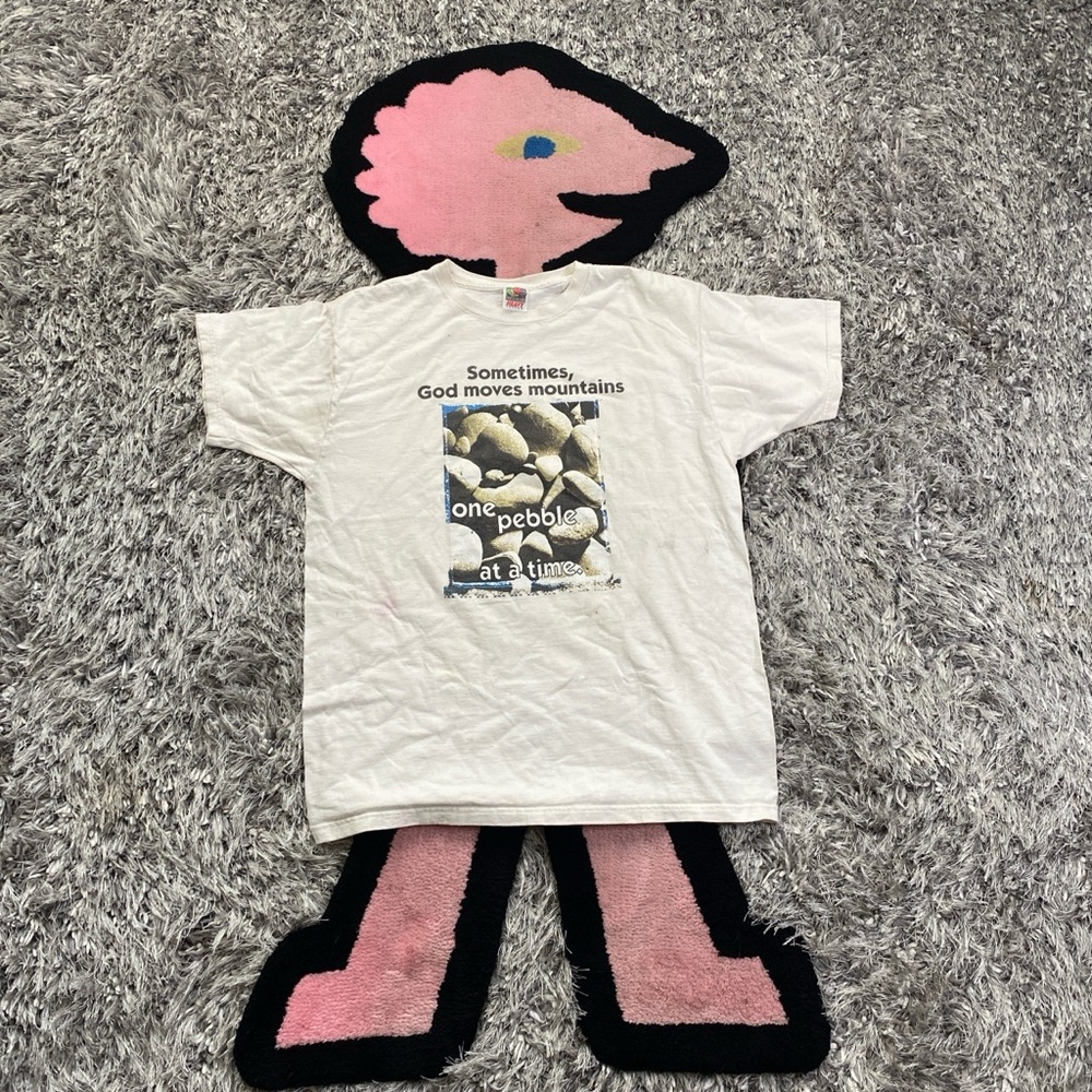 One pebble at a time tee